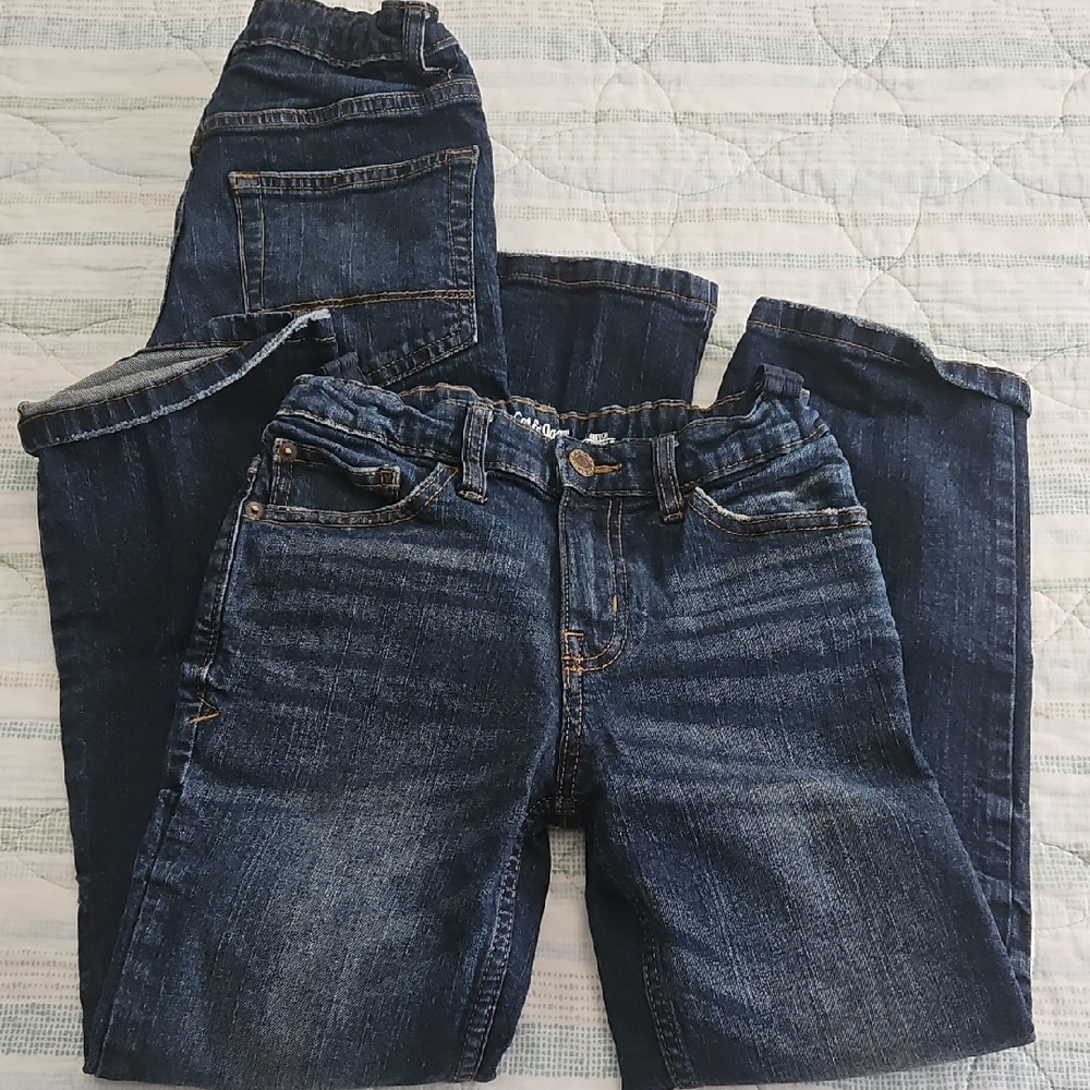 Cat & Jack Darkwash Bootcut Jeans Size 8